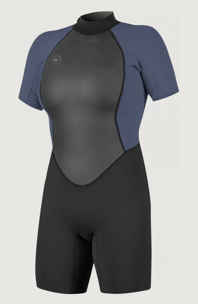 New O’Neill Reactor-2 2mm Back Zip Shortsleeve Spring Wetsuit | Black