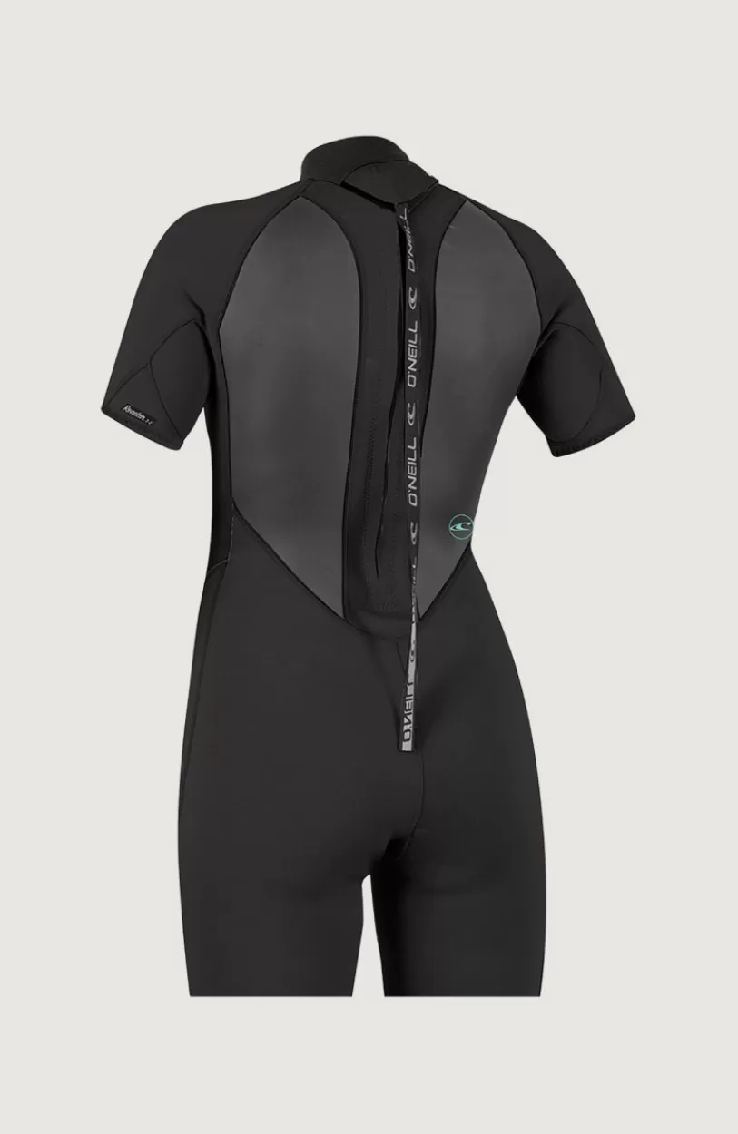 Cheap O’Neill Reactor-2 2mm Back Zip Shortsleeve Spring Wetsuit | BLACK/BLACK