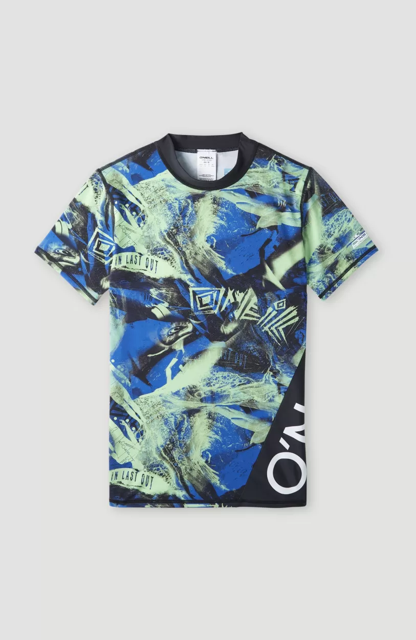 Cheap O’Neill Shirt Crazy Met Korte Mouwen | Princess Blue Colour Block