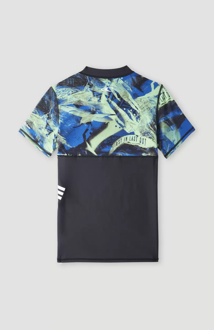 Cheap O’Neill Shirt Crazy Met Korte Mouwen | Princess Blue Colour Block