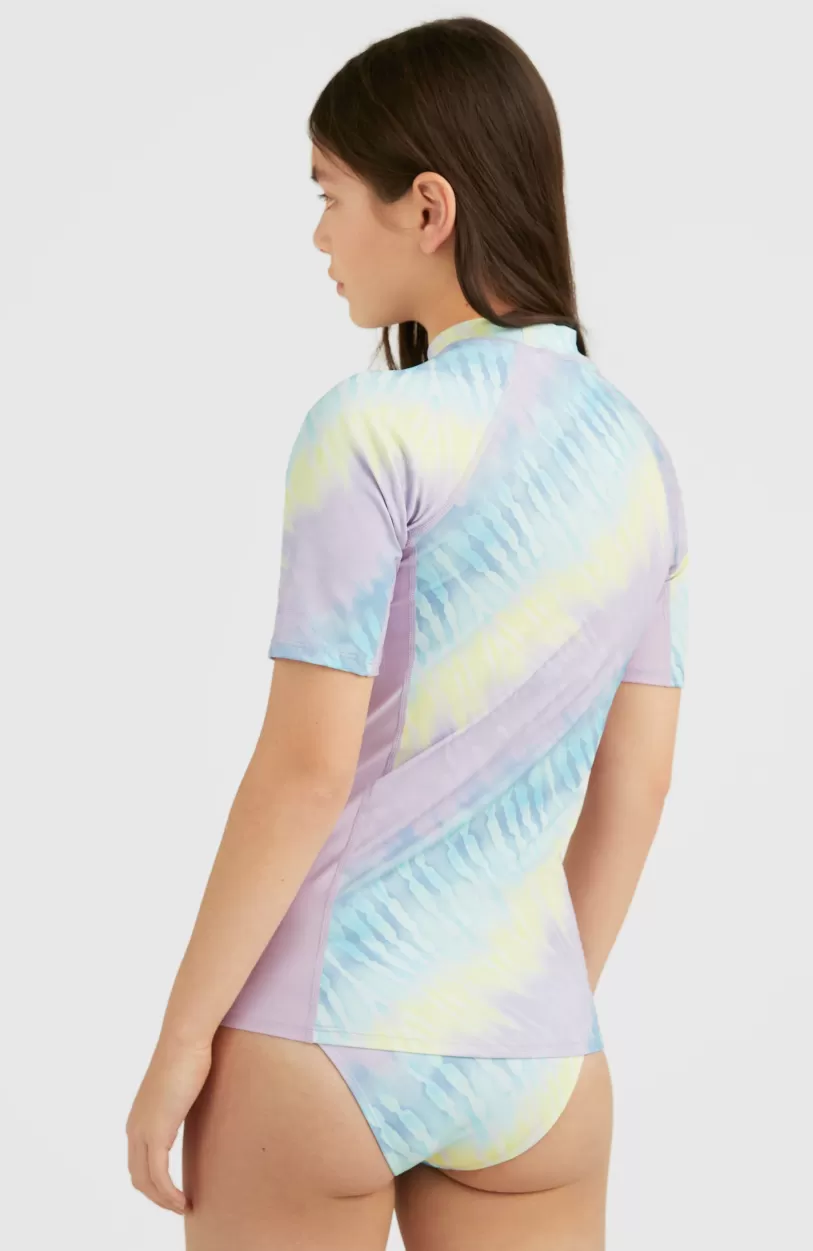 Flash Sale O’Neill Shirt O'Neill Printed Met Korte Mouwen | Blue Tie Dye