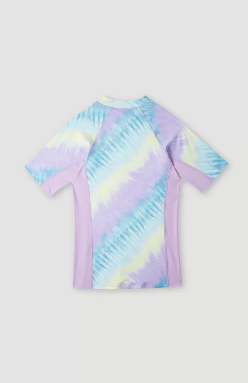 Flash Sale O’Neill Shirt O'Neill Printed Met Korte Mouwen | Blue Tie Dye
