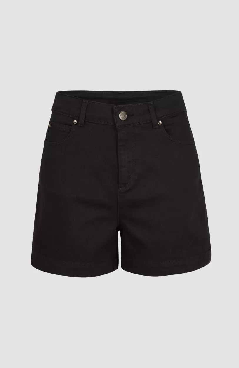 Shop O’Neill Short Dive Twill Met Hoge Taille | Black Out