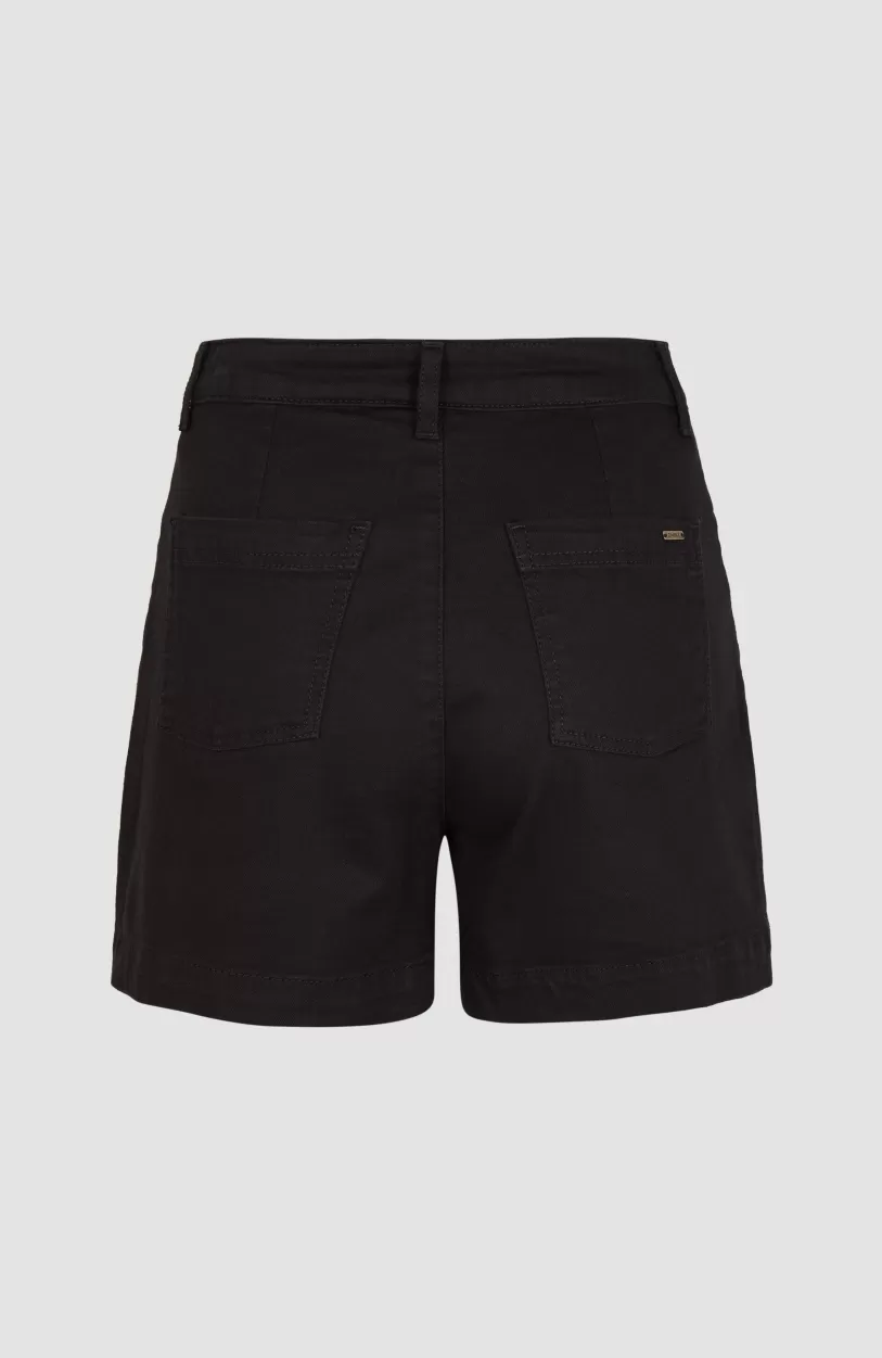 Shop O’Neill Short Dive Twill Met Hoge Taille | Black Out