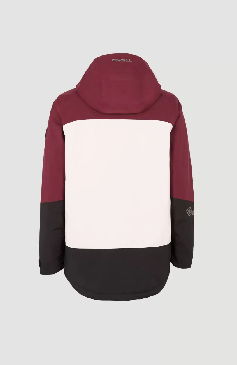 Cheap O’Neill Ski Jas GORE-TEX Psycho Tech | Windsor Wine Colour Block