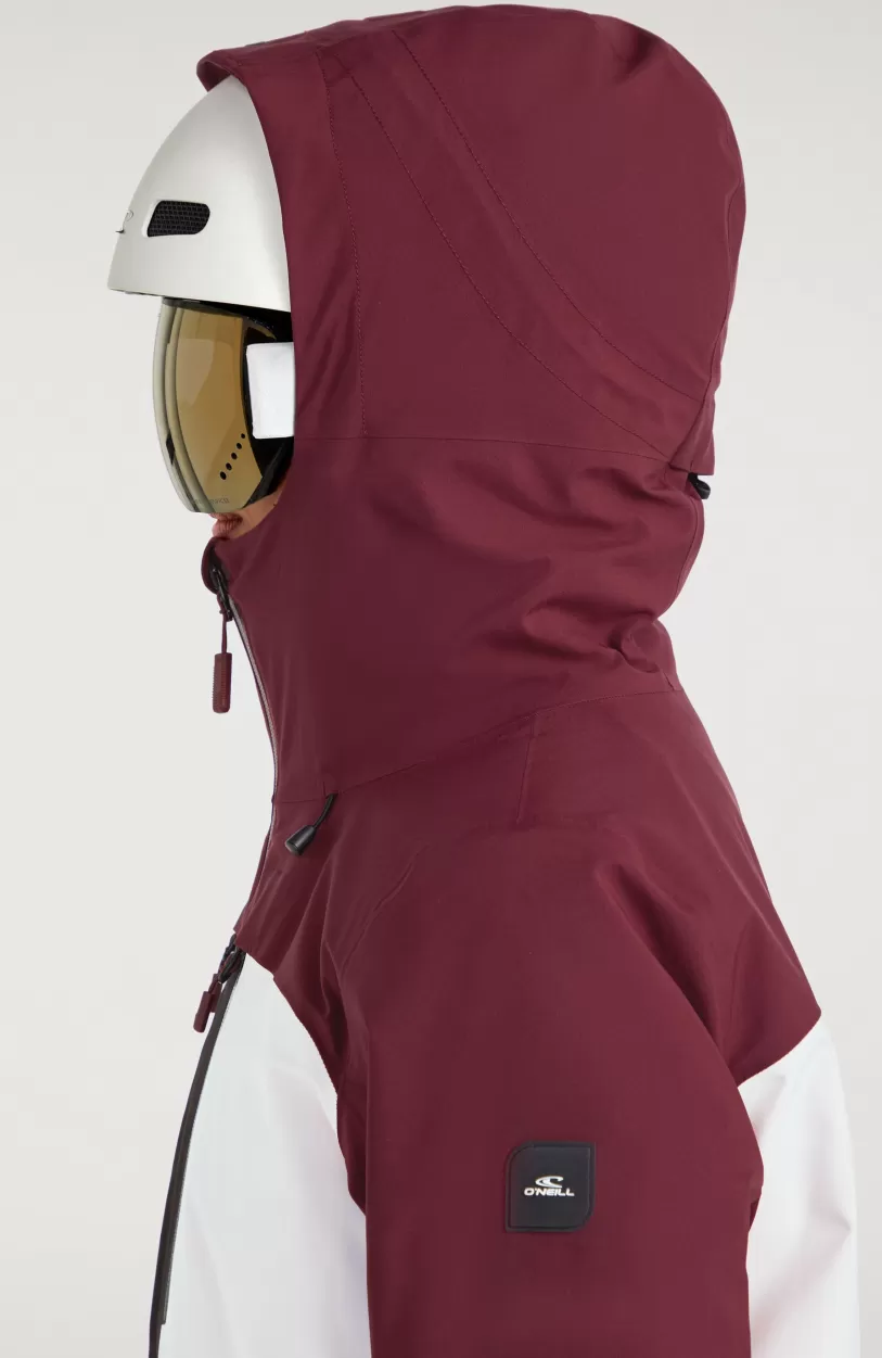 Cheap O’Neill Ski Jas GORE-TEX Psycho Tech | Windsor Wine Colour Block