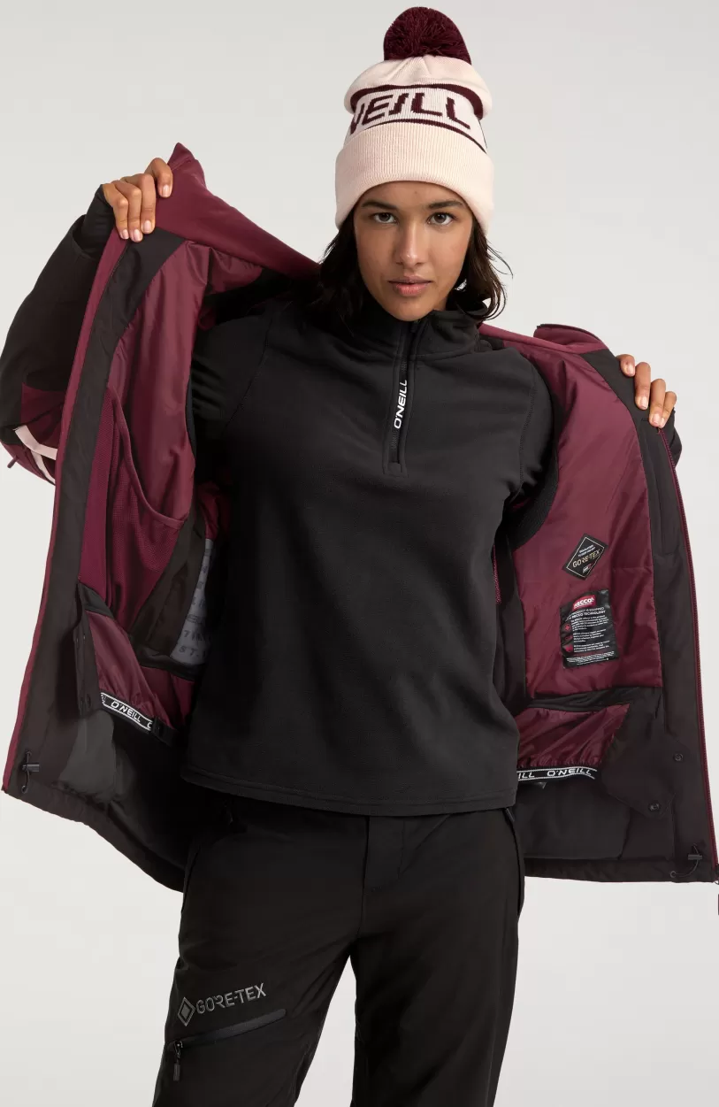 Cheap O’Neill Ski Jas GORE-TEX Psycho Tech | Windsor Wine Colour Block