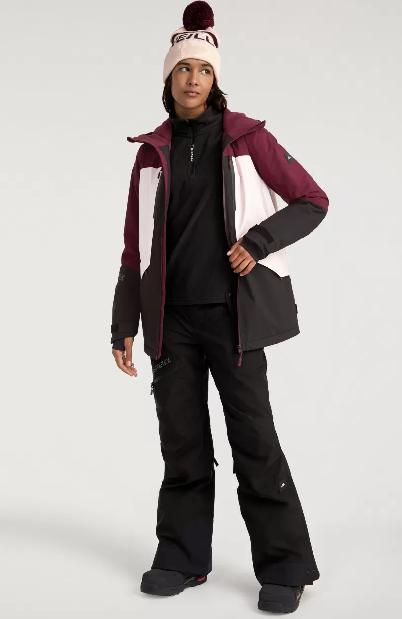 Cheap O’Neill Ski Jas GORE-TEX Psycho Tech | Windsor Wine Colour Block