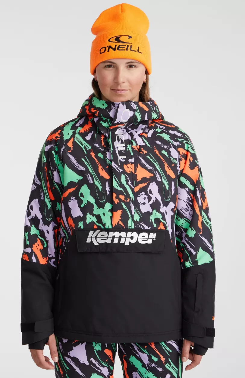 Fashion O’Neill Ski Jas O'Riginals Anorak 20K/20K | Black Out Colour Block