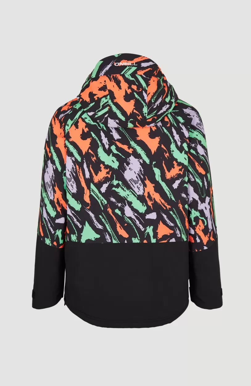 Fashion O’Neill Ski Jas O'Riginals Anorak 20K/20K | Black Out Colour Block