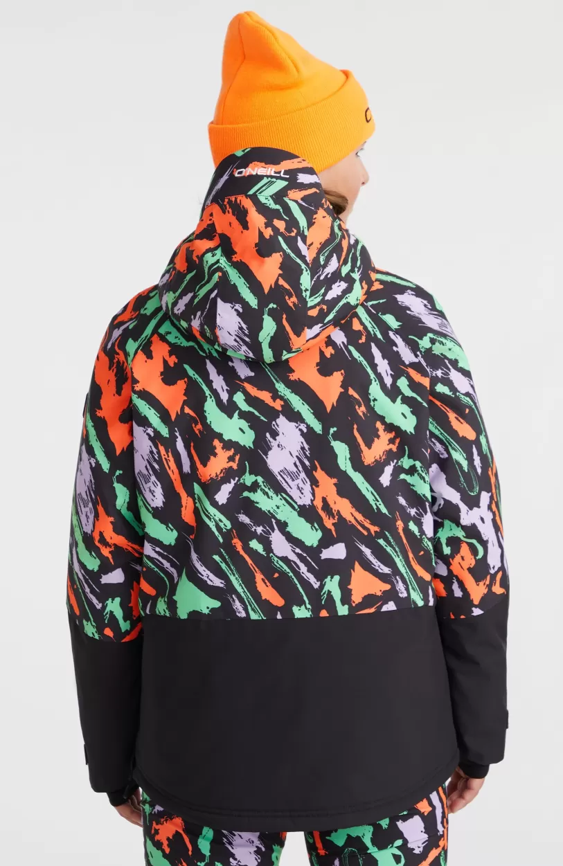 Fashion O’Neill Ski Jas O'Riginals Anorak 20K/20K | Black Out Colour Block