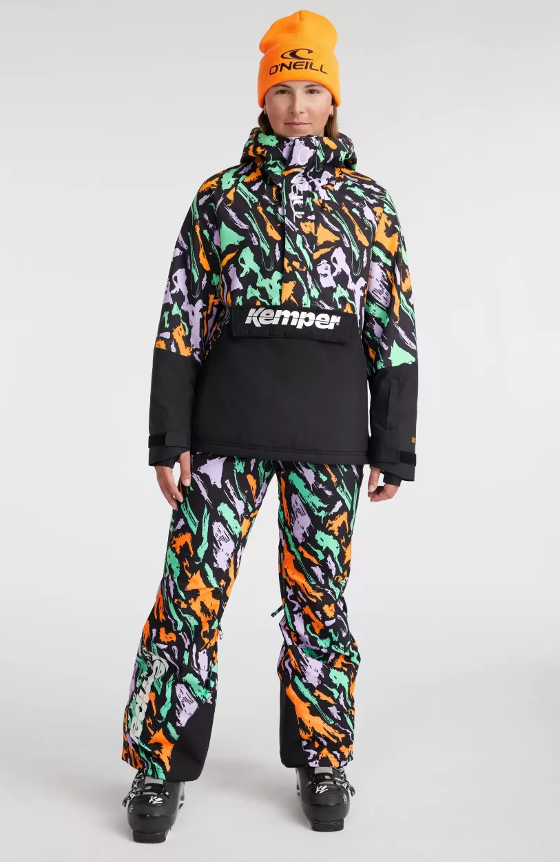 Fashion O’Neill Ski Jas O'Riginals Anorak 20K/20K | Black Out Colour Block