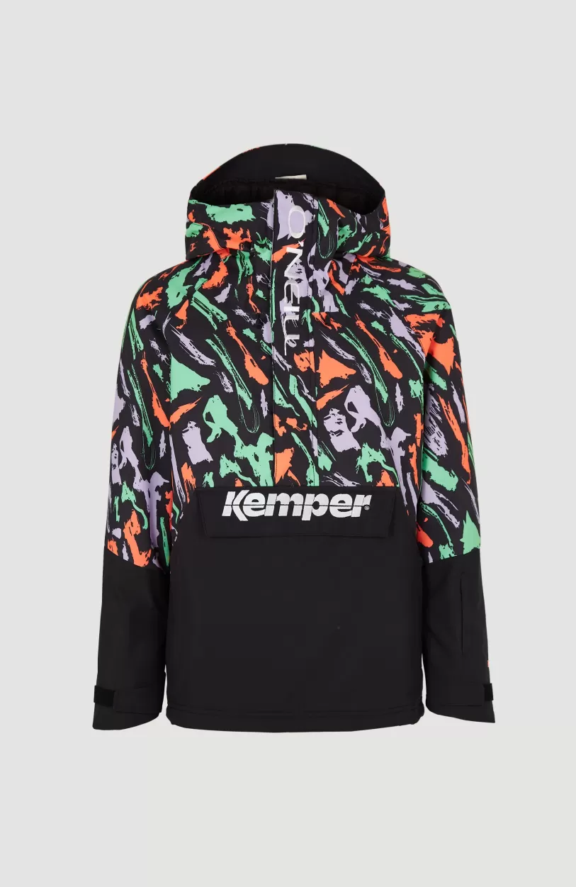 Fashion O’Neill Ski Jas O'Riginals Anorak 20K/20K | Black Out Colour Block