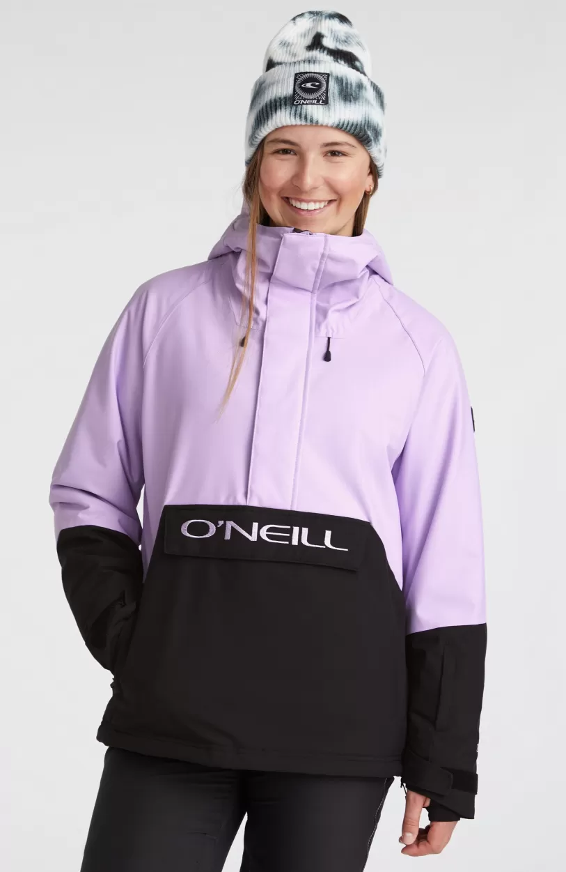 Discount O’Neill Ski Jas O'Riginals Anorak 20K/20K | Purple Rose Colour Block