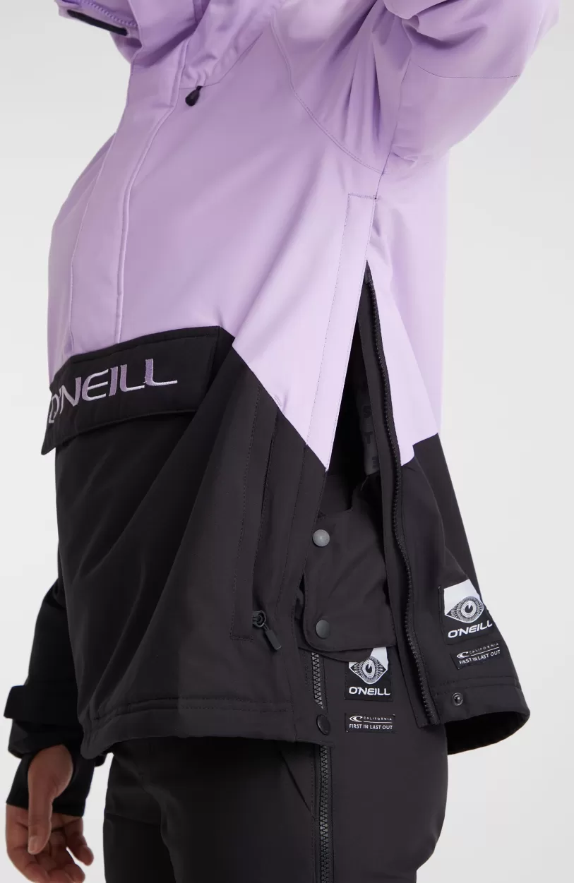 Discount O’Neill Ski Jas O'Riginals Anorak 20K/20K | Purple Rose Colour Block