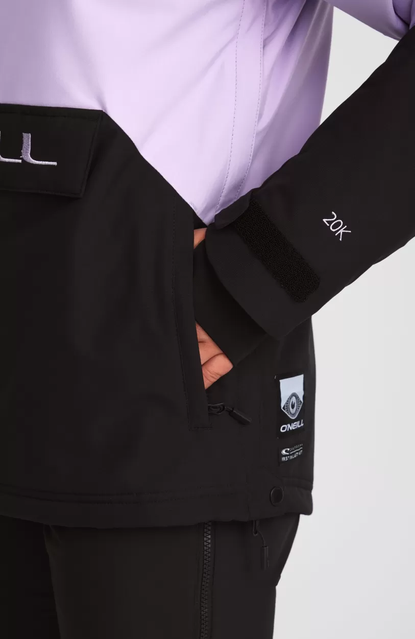 Discount O’Neill Ski Jas O'Riginals Anorak 20K/20K | Purple Rose Colour Block