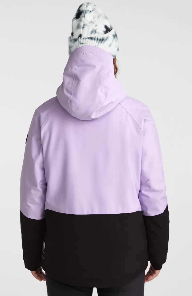 Discount O’Neill Ski Jas O'Riginals Anorak 20K/20K | Purple Rose Colour Block