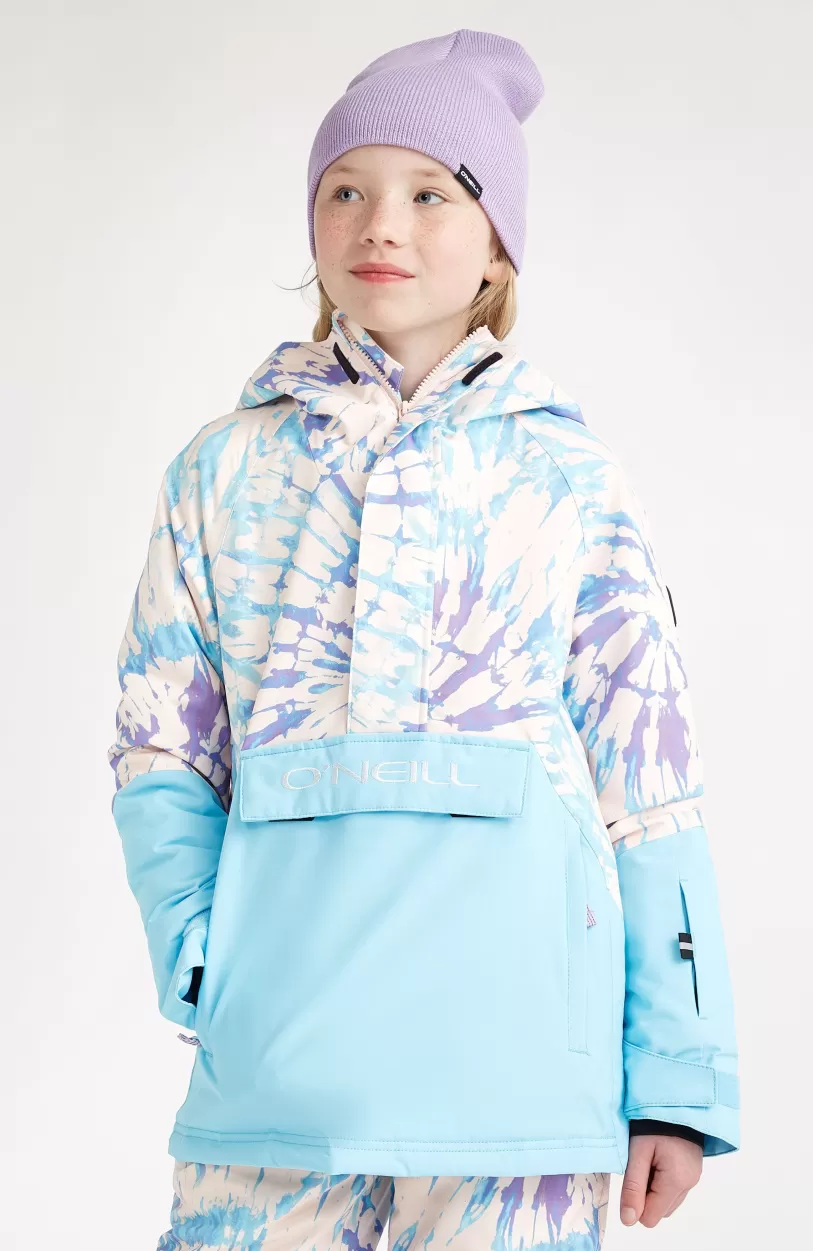 Outlet O’Neill Ski Jas O'Riginals Anorak | Blue Wave Colour Block