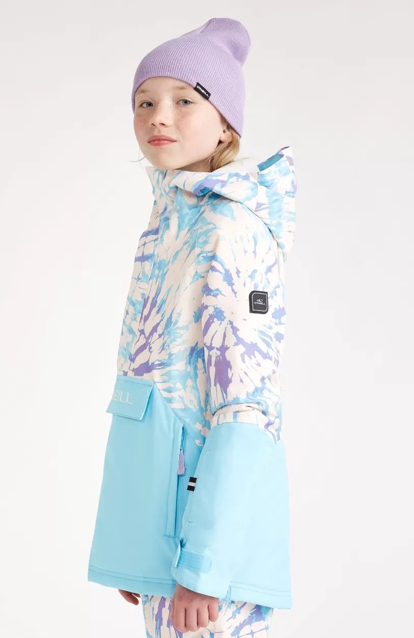 Outlet O’Neill Ski Jas O'Riginals Anorak | Blue Wave Colour Block
