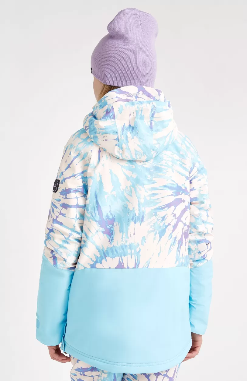 Outlet O’Neill Ski Jas O'Riginals Anorak | Blue Wave Colour Block