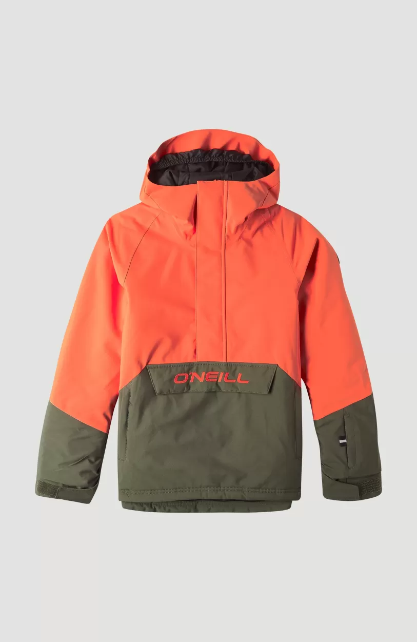 Best O’Neill Ski Jas O'Riginals Anorak | Forest Night Colour Block