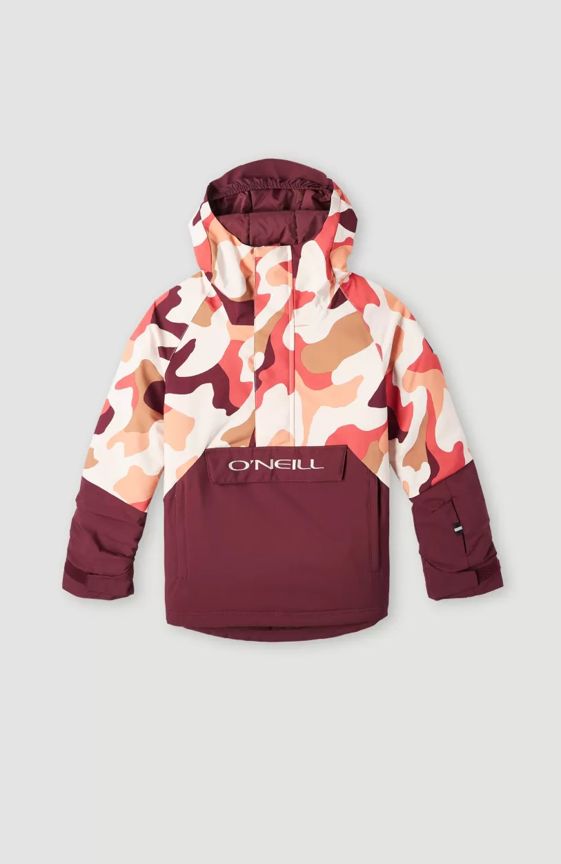 Best Sale O’Neill Ski Jas O'Riginals Anorak | Windsor Wine Colour Block