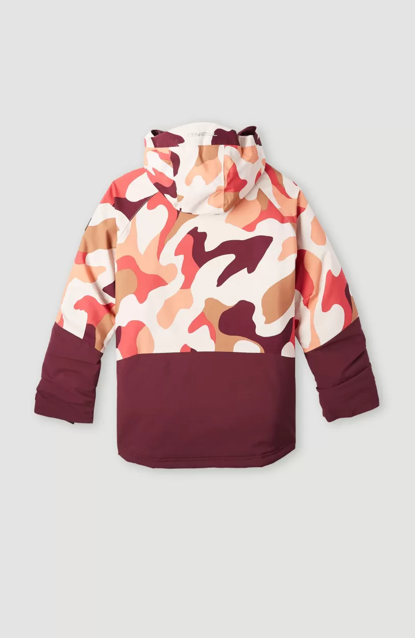 Best Sale O’Neill Ski Jas O'Riginals Anorak | Windsor Wine Colour Block