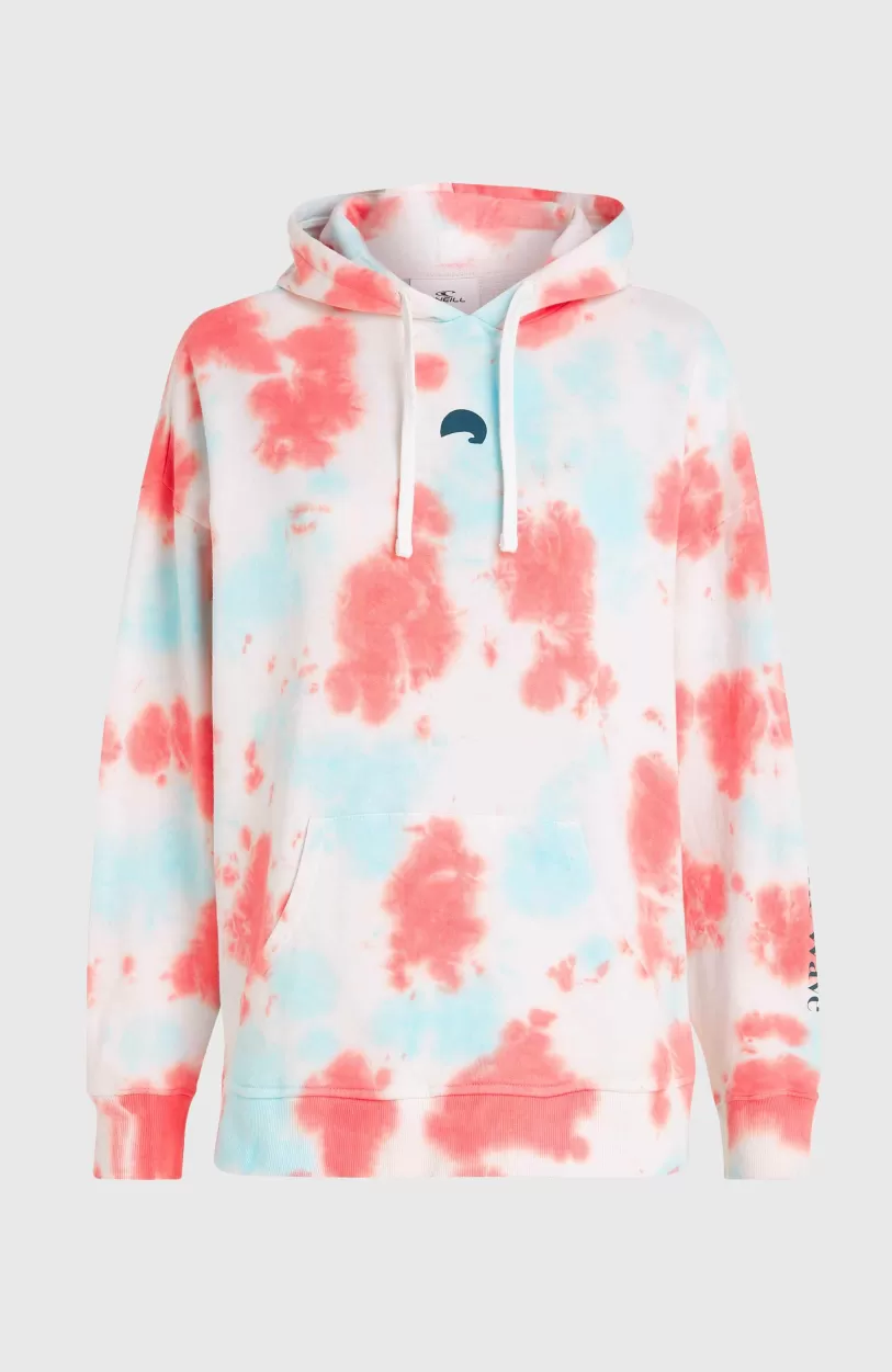 Flash Sale O’Neill Women Of The Wave Hoodie | Pink Ice Cube Tie Dye