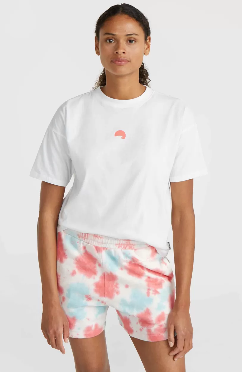 Clearance O’Neill Women Of The Wave Sweatshort | Pink Ice Cube Tie Dye
