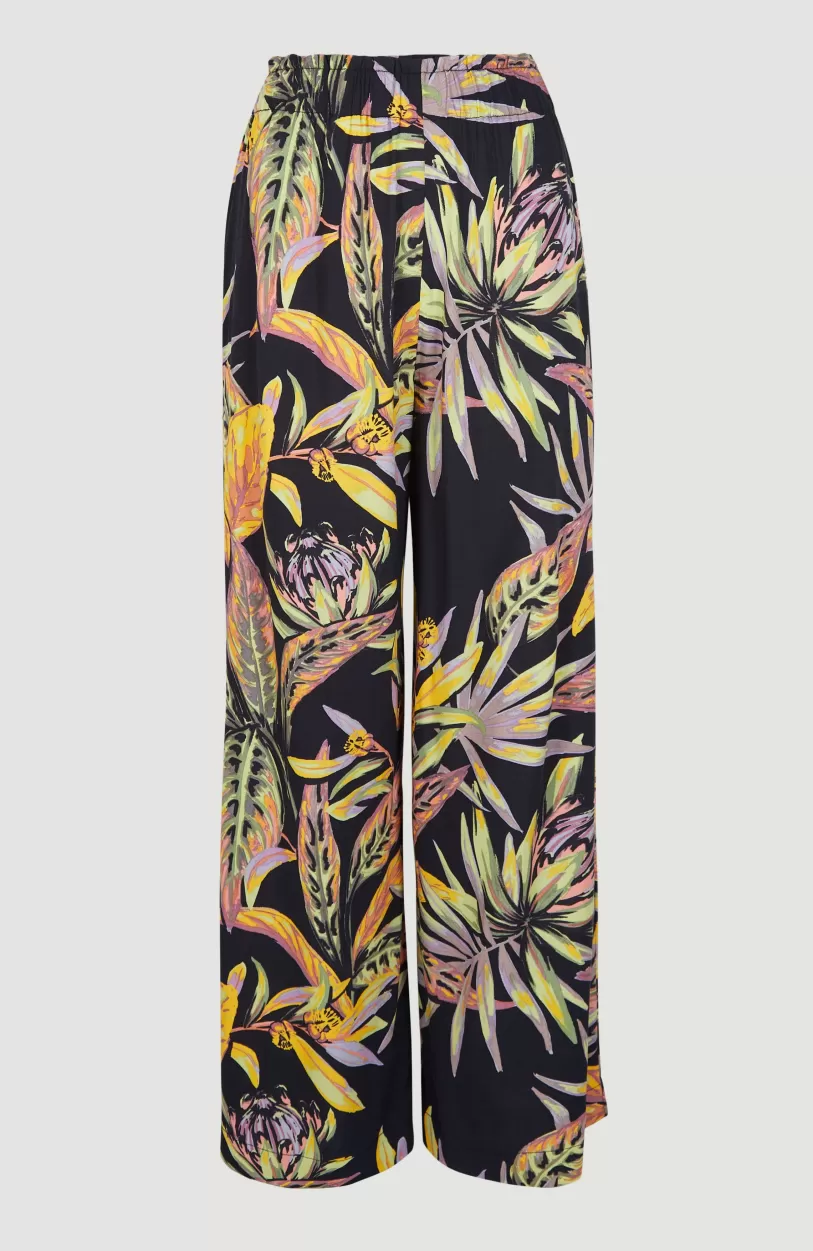 Best O’Neill Zomerbroek Malia Met Hoge Taille | Black Tropical Flower