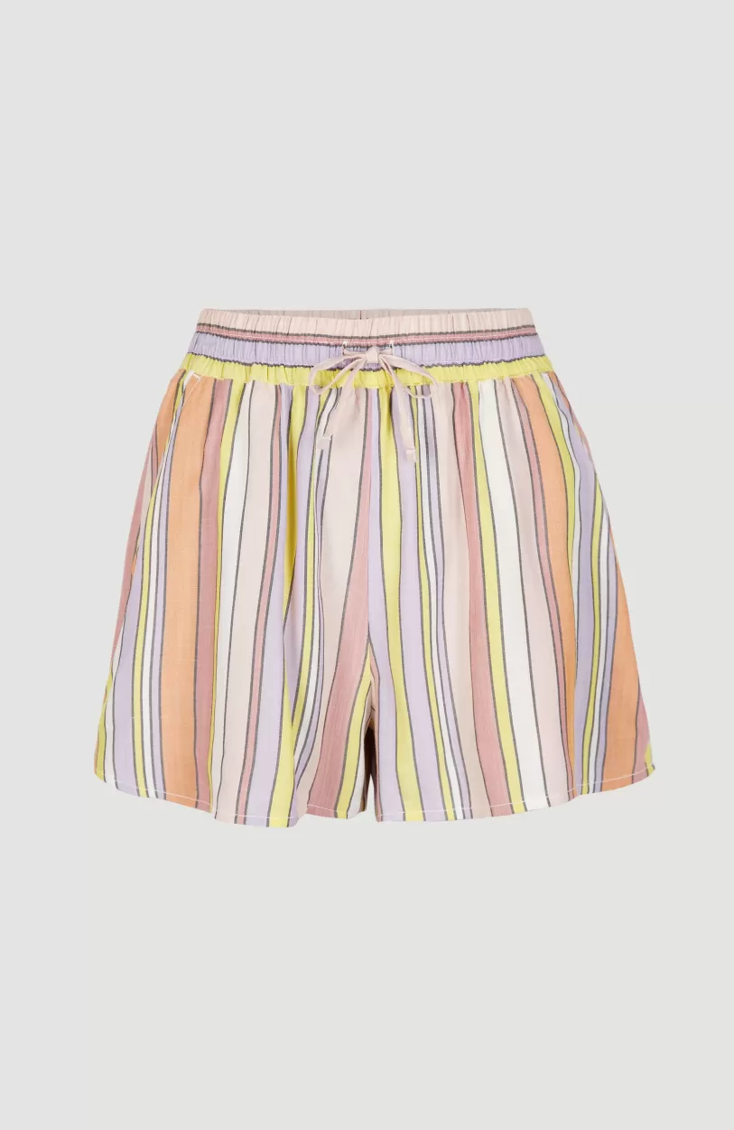 New O’Neill Zomershort Amiri Met Hoge Taille | Multi Stripe