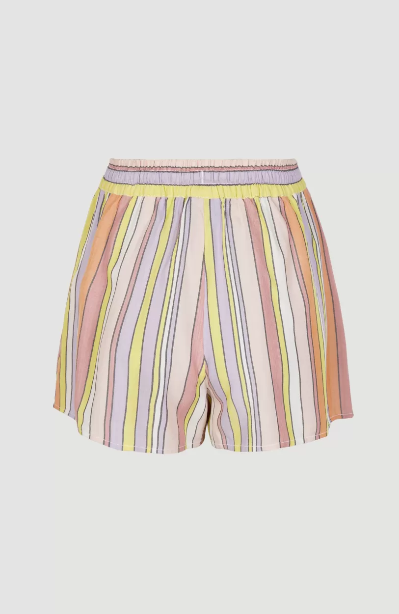 New O’Neill Zomershort Amiri Met Hoge Taille | Multi Stripe